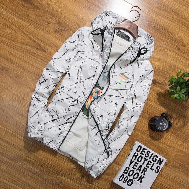 Hip Hop Windbreaker Lighweight Jacket