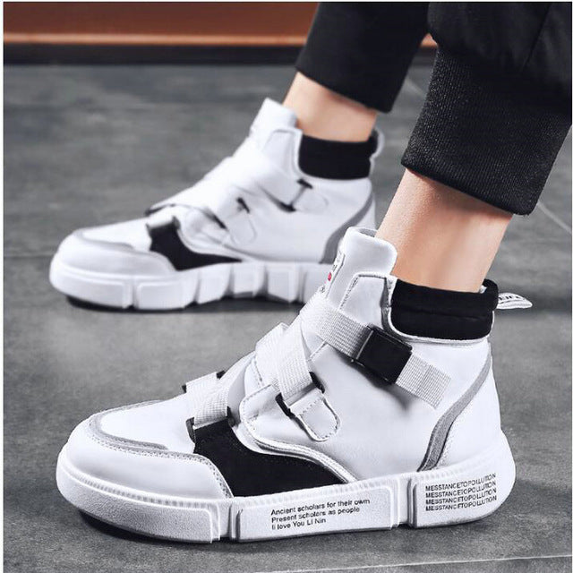 Casual with Band Lace Hasp Men Sneaker - FanFreakz