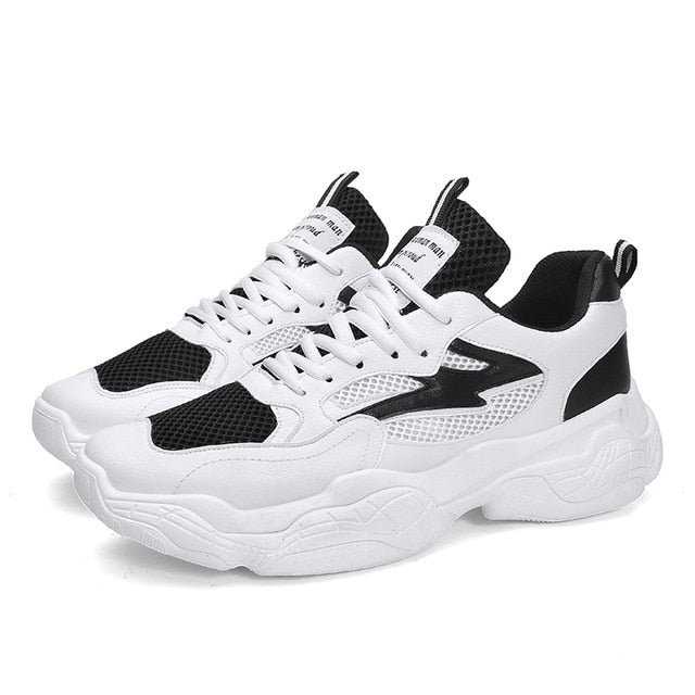 Thick Sole Chunky Mesh Casual Sporty Style Men Sneaker