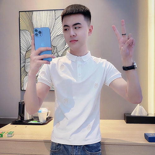 Owl Embroidery Polo Shirts