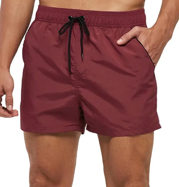 Quick Drying Solid Loose Shorts