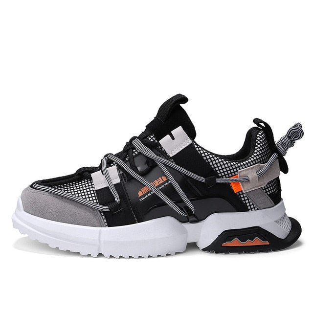 Casual Tide Multicolore Outdoor Lace Up Comfort Men Sneaker