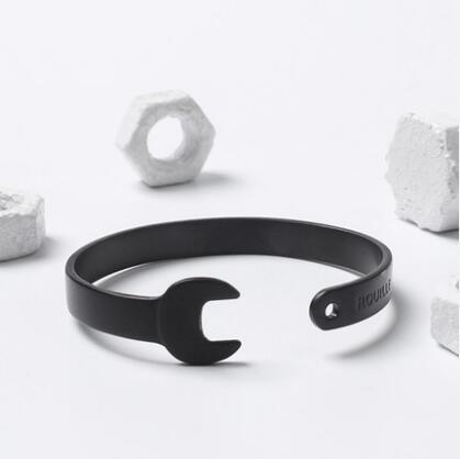 Unique Wrench Style Cuff Bracelet