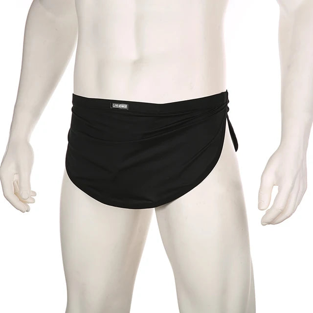 Solid Cover Spandex Brief