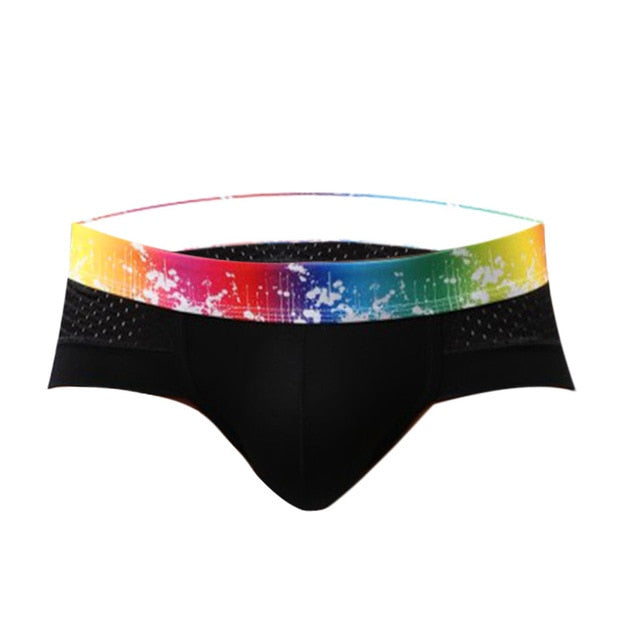 Rainbow Waistband Style Man Brief