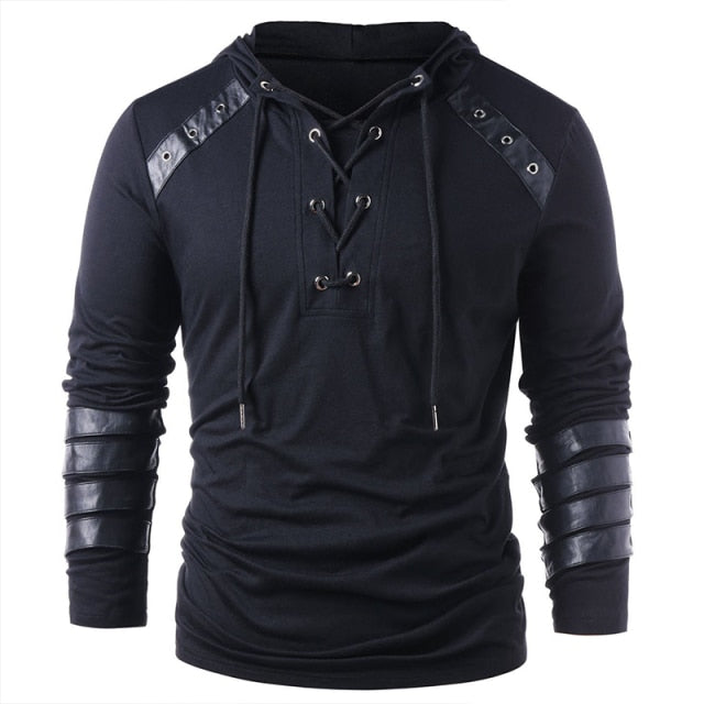 Fashion Full Sleeve Drawstring Hoodies