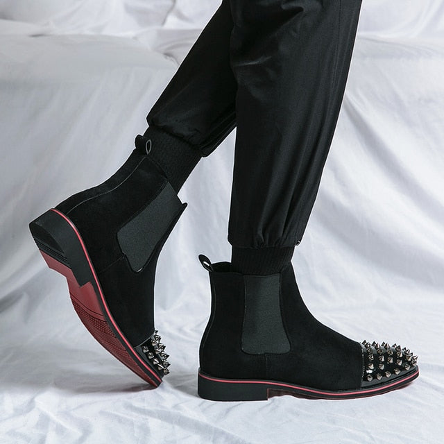 Bottes de troupeau solide de décoration de rivet