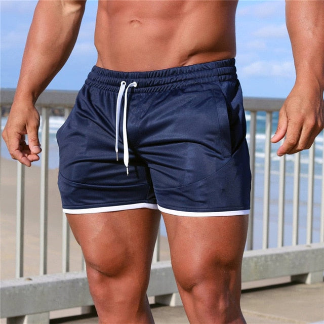 Camouflage and Solid Patterned Beach Shorts