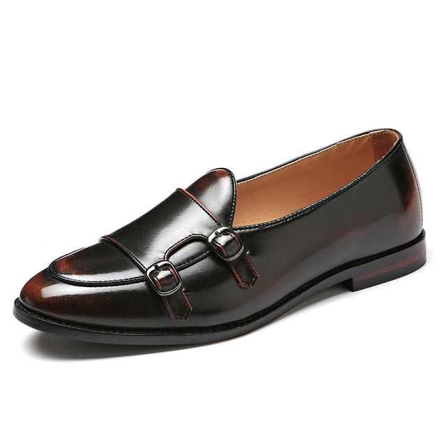 Comfort Lightweight Monk Strap Men Shoes - FanFreakz