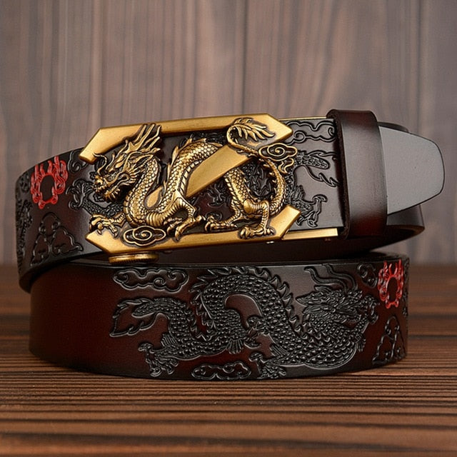 Ceinture décorée de dragon lettre Z