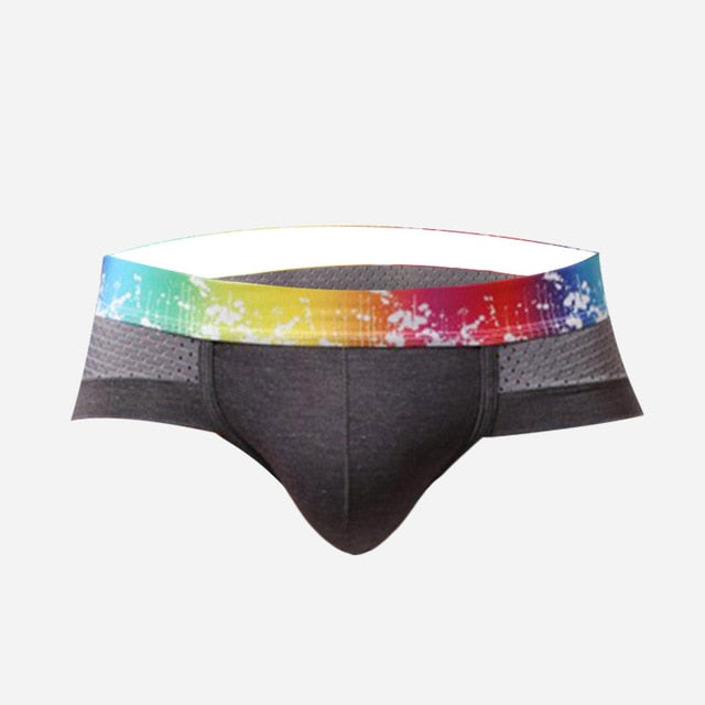 Rainbow Waistband Style Man Brief