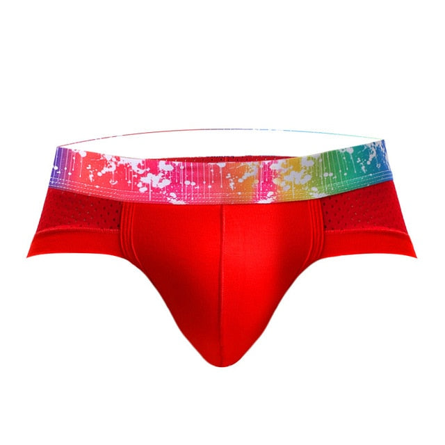 Rainbow Waistband Style Man Brief