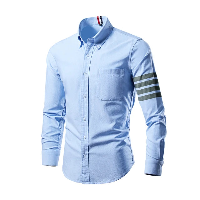 Soft Cotton Striped Solid Shirt