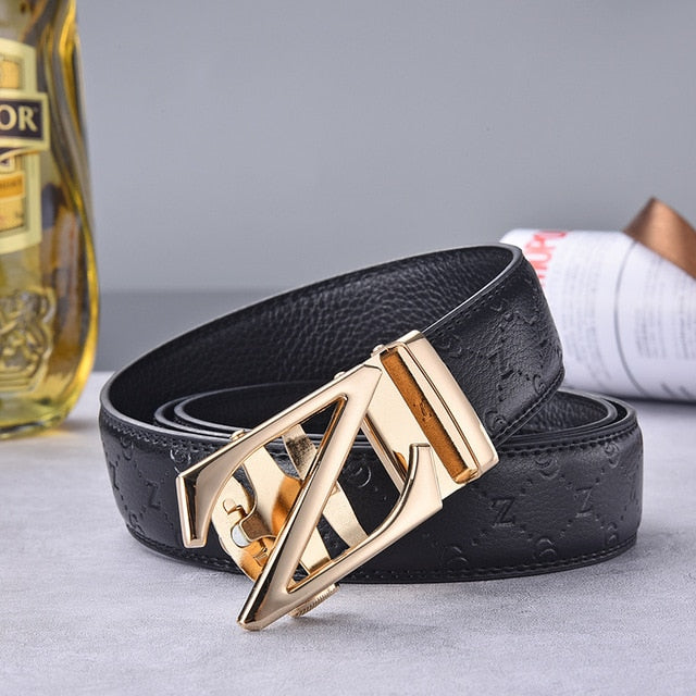 Letter Z Wrapped in Dragon Buckle Style Belt