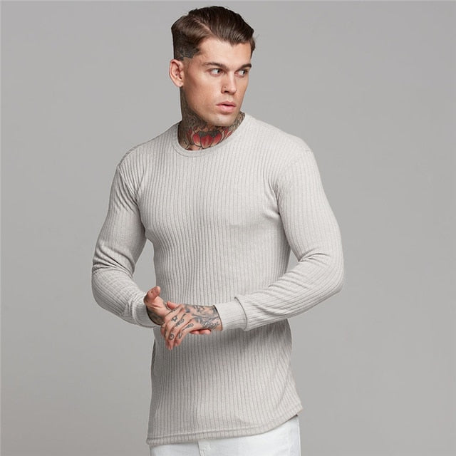 Stylish Slim Fit Knit Pullover Sweater