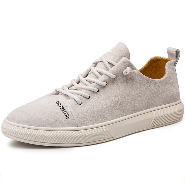 Suede Vintage Low Top Flat Soles Men Sneakers
