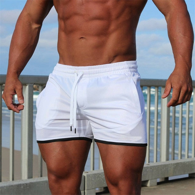 Camouflage and Solid Patterned Beach Shorts