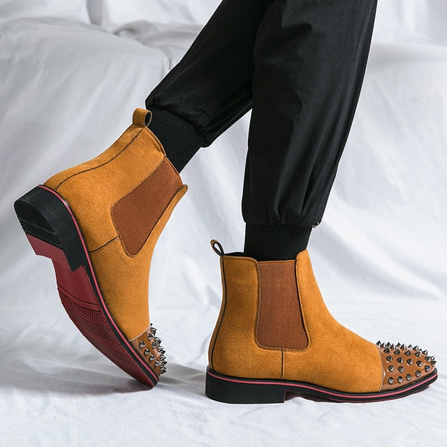 Bottes de troupeau solide de décoration de rivet