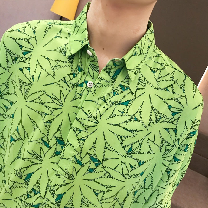 Chemises d'hommes de style décontracté d'impression de dos de femmes sexy