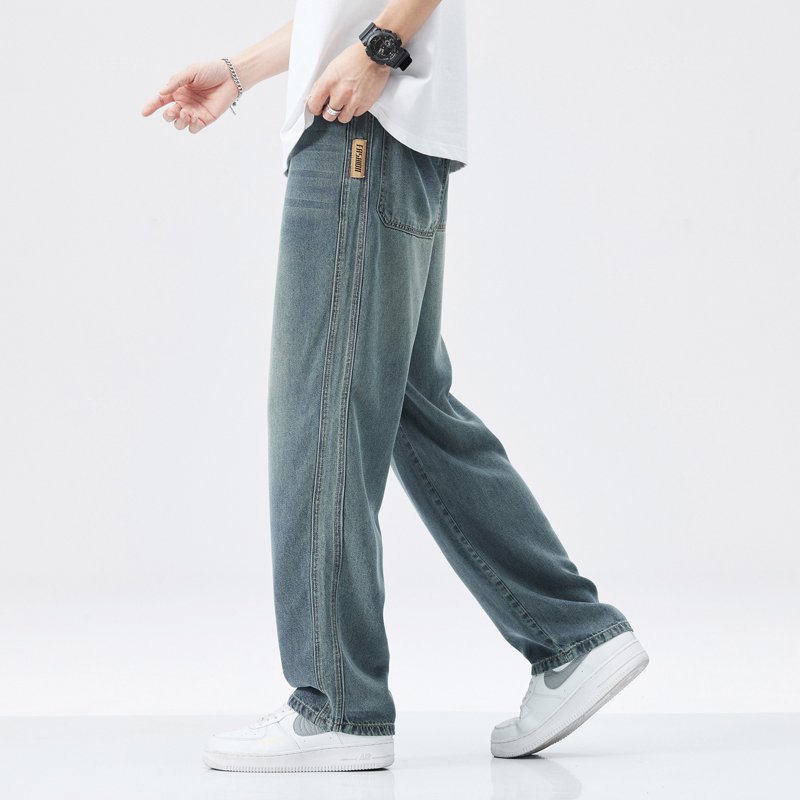 Classic Loose Straight Lyocell Jeans