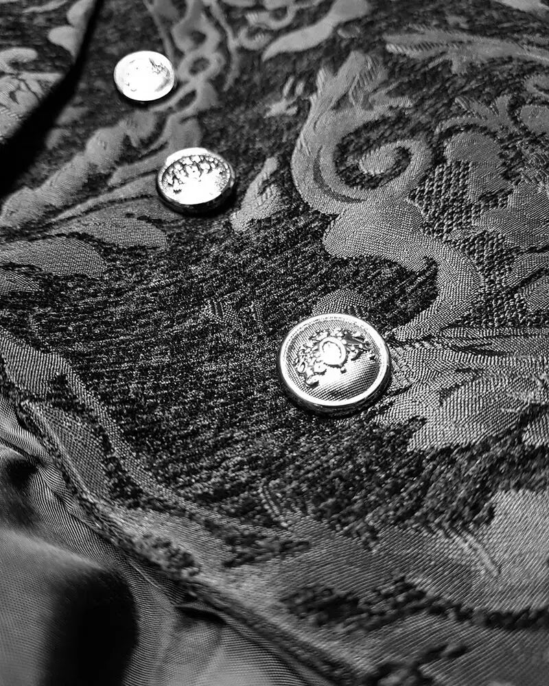 Jacquard Medieval Style Men's Blazer