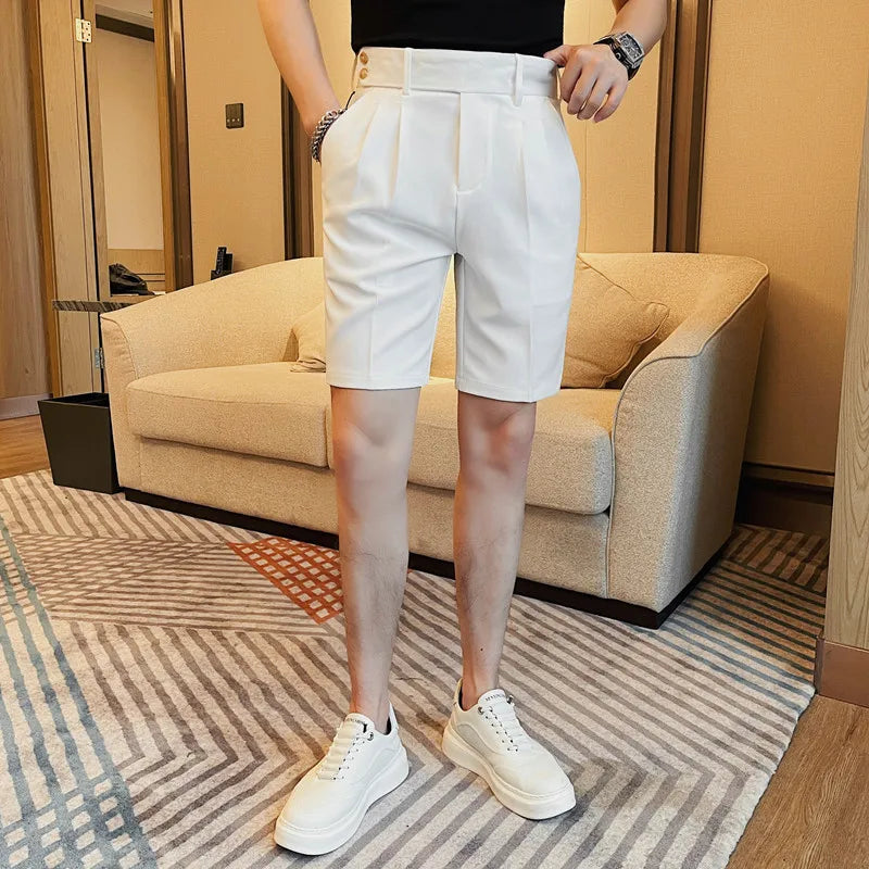 Fashion Belt Design Trouser Shorts