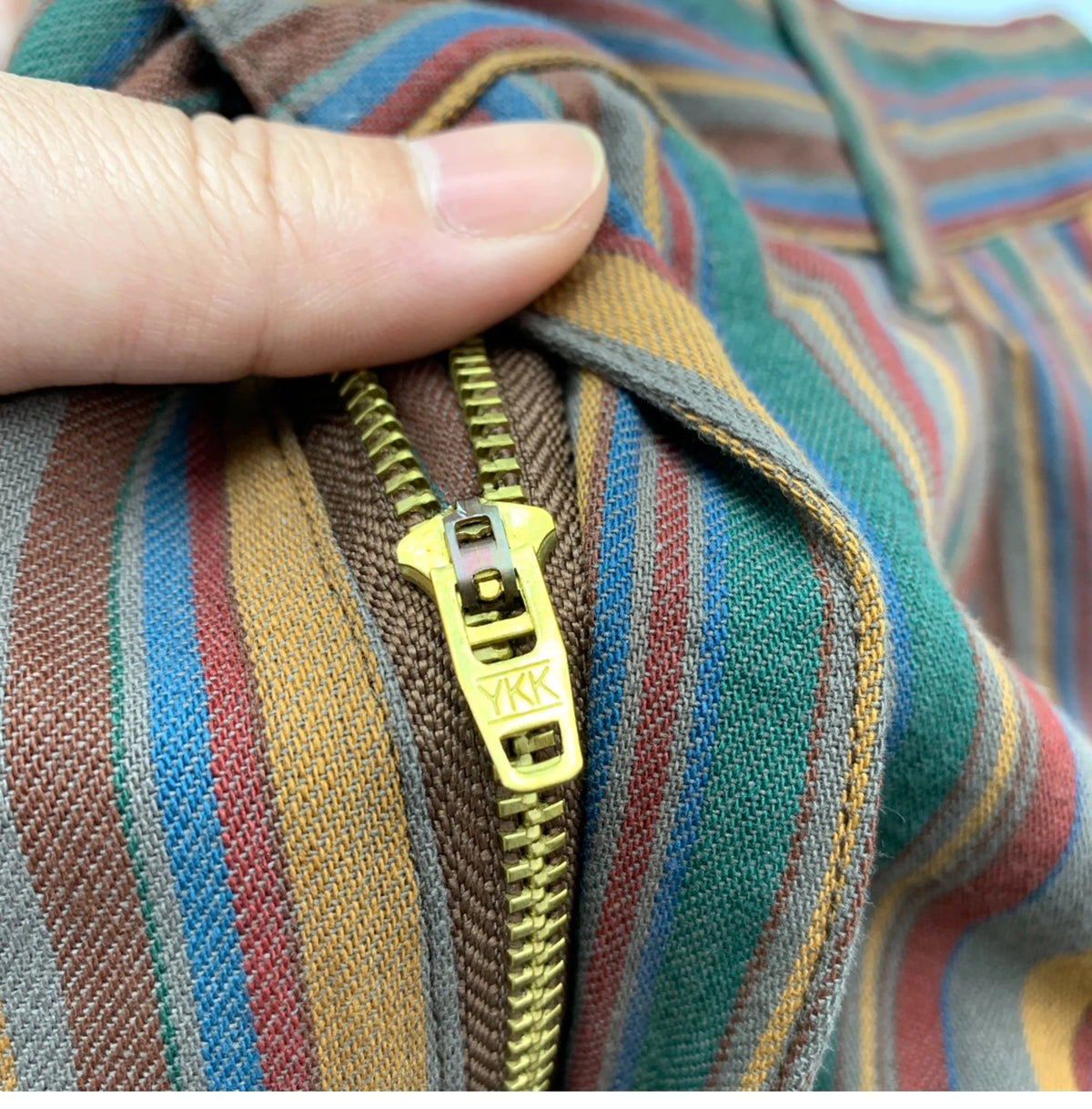 Casual Retro Stripe Drop-crotch Loose Pants