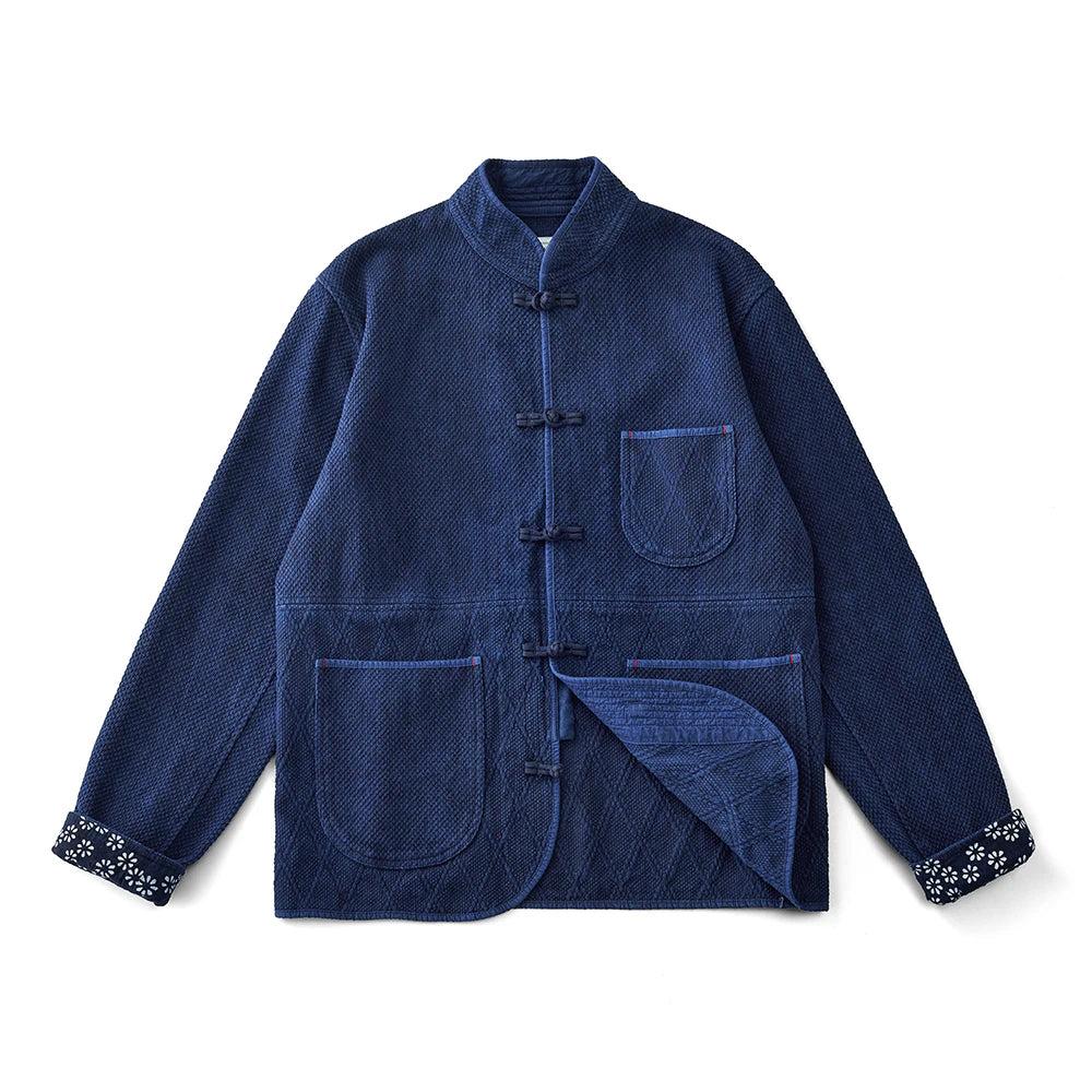 Multi-pocket Chinese Traditional Style Jacket