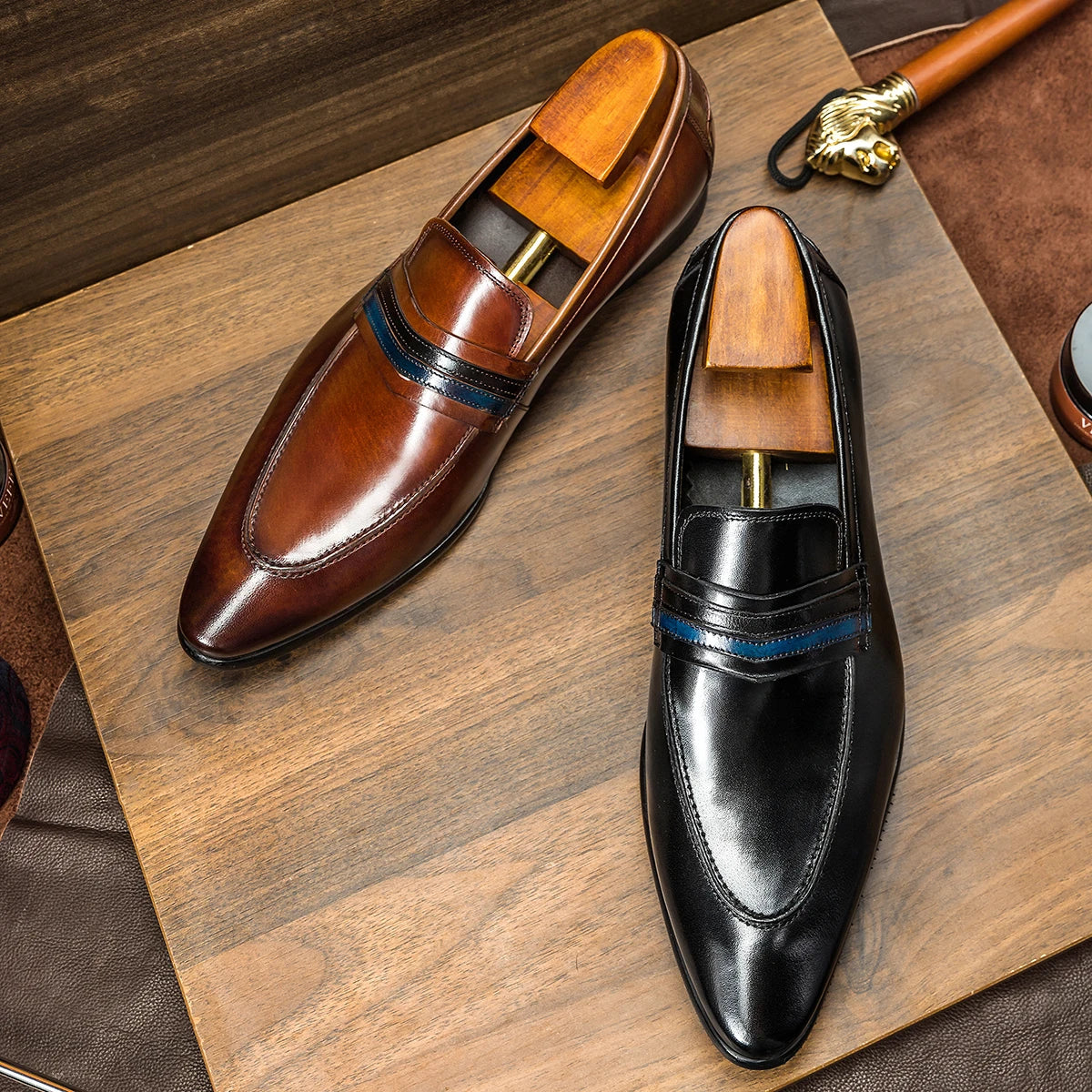 Men's Formal Penny Strap Loafers