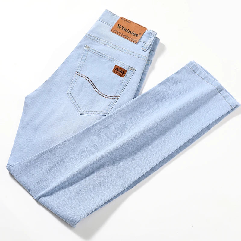 Regular Fit Light Blue Denim Jeans
