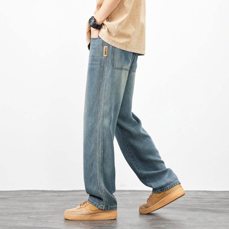 Classic Loose Straight Lyocell Jeans