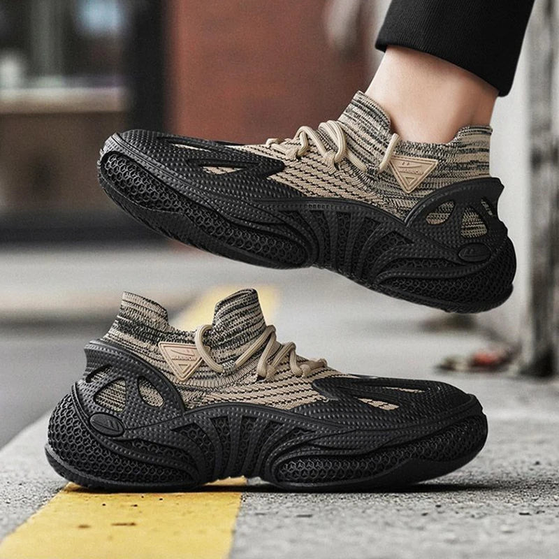Breathable Mesh Casual Socks Sneakers