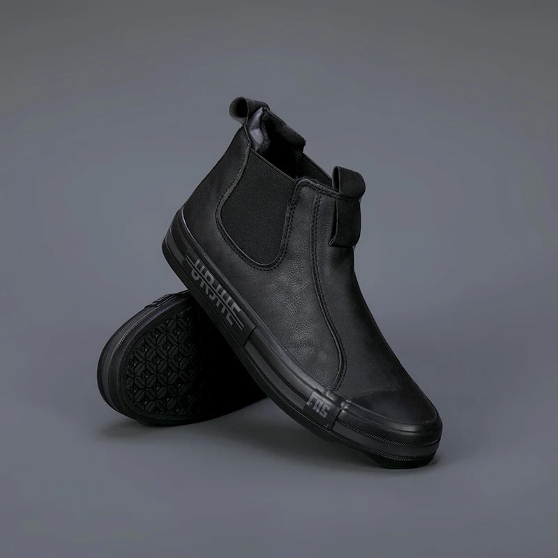 Fur Lining Solid Flat Ankle Boots