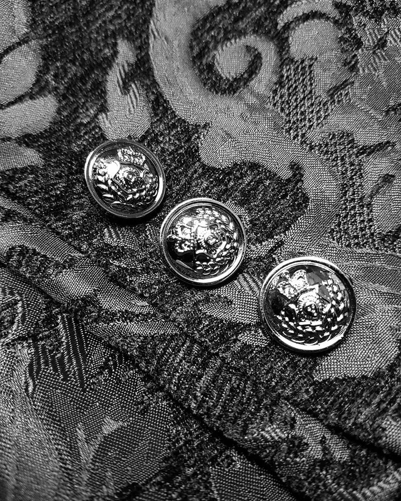 Jacquard Medieval Style Men's Blazer