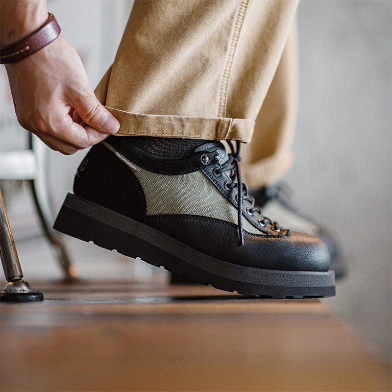 Retro Casual Color-Block Classic Sneakers