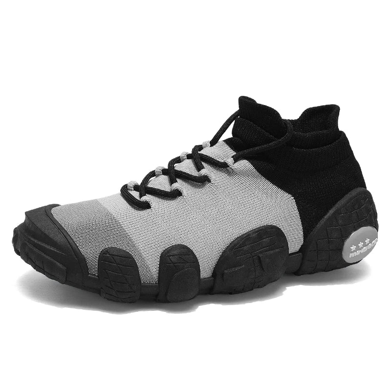 Patchwork Color Chunky Platform Sneakers