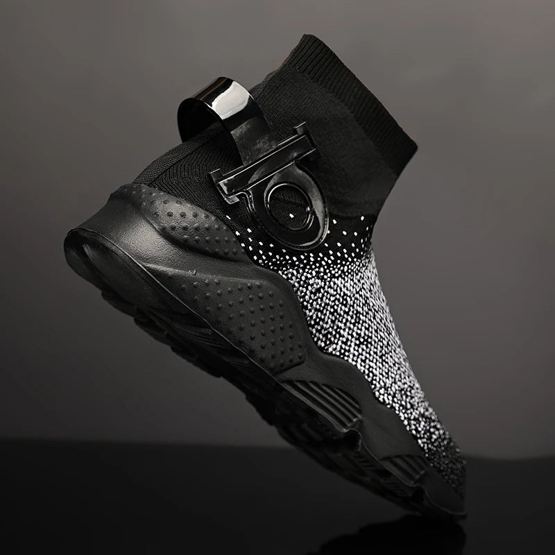 High-Tech Knit Walking Sneakers