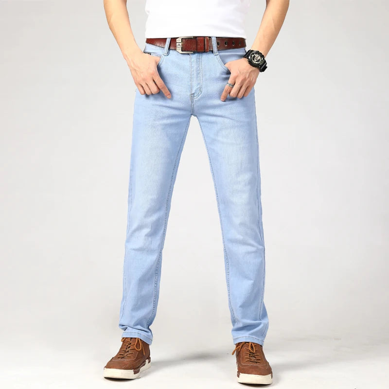 Regular Fit Light Blue Denim Jeans