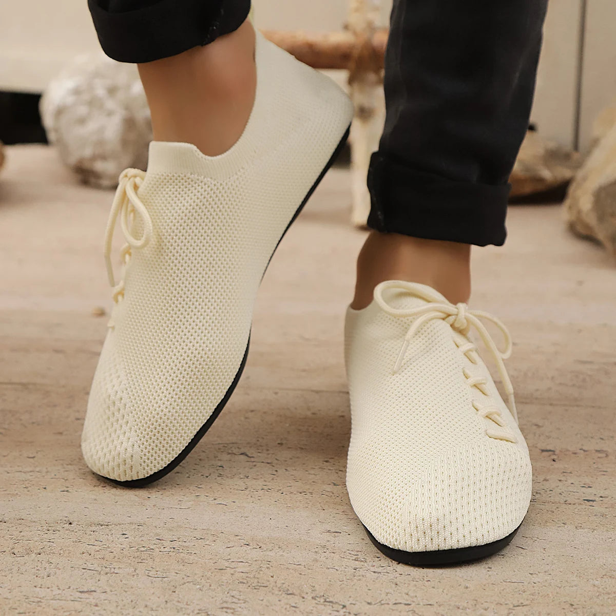 Thin Bottom Breathable Mesh Shoes