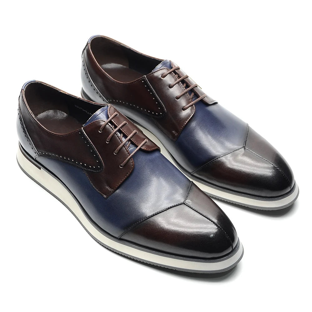 Classic Genuine Leather Derby Shoes