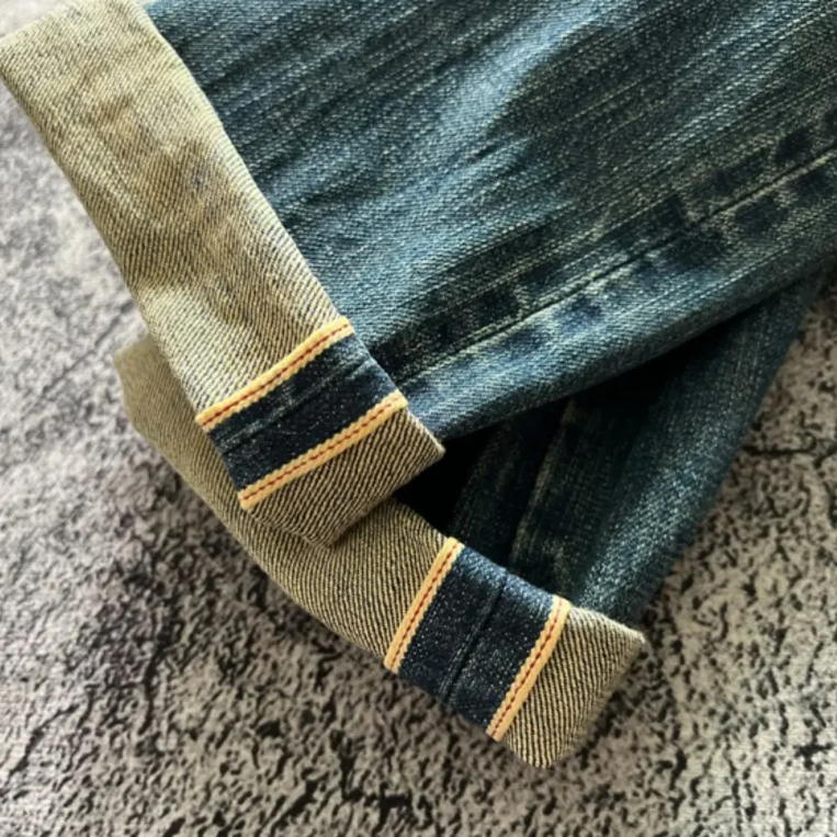 Solid Washed Blue Denim Jeans