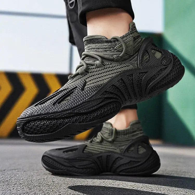 Breathable Mesh Hollow Socks Sneakers