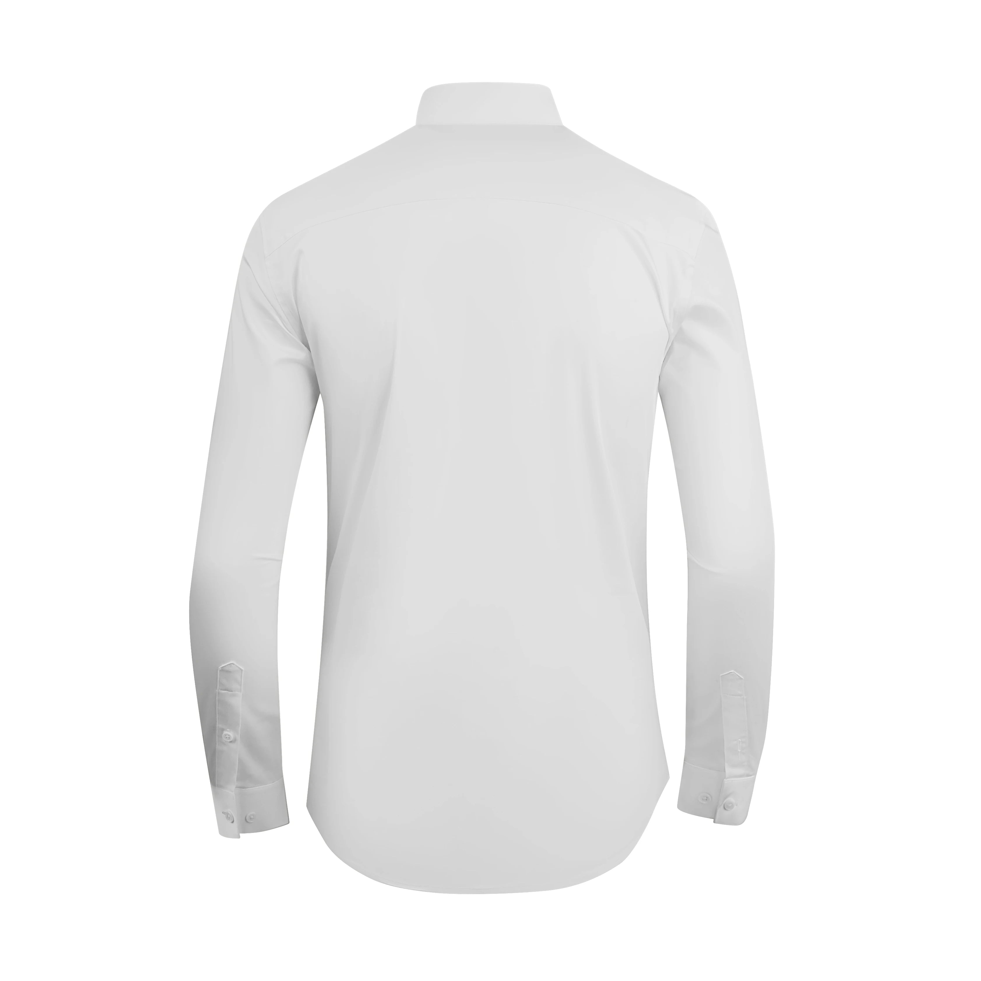 Letter Embroidered Long-Sleeved Shirt