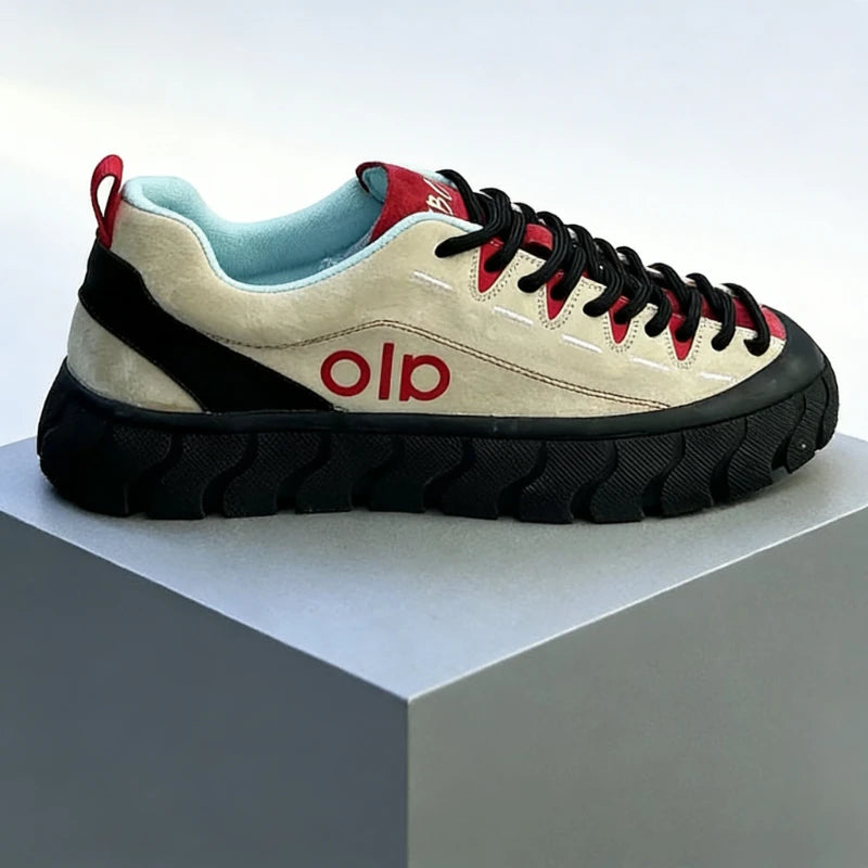 Suede Chunky Thick Sole Sneakers