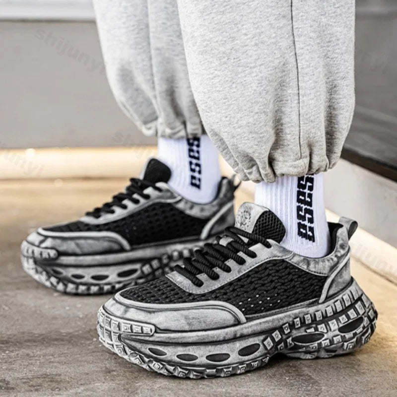 Thick Soled Frontier Adventure Sneakers