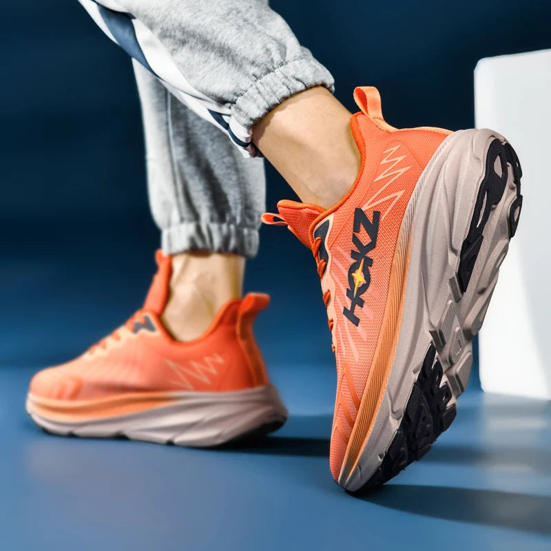 Thick Sole Mesh Breathable Running Sneakers