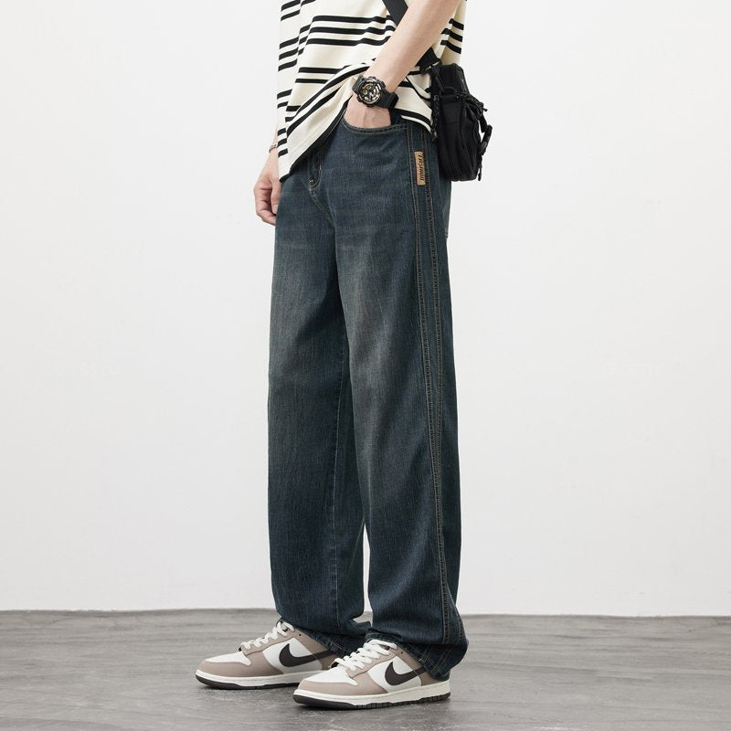 Classic Loose Straight Lyocell Jeans