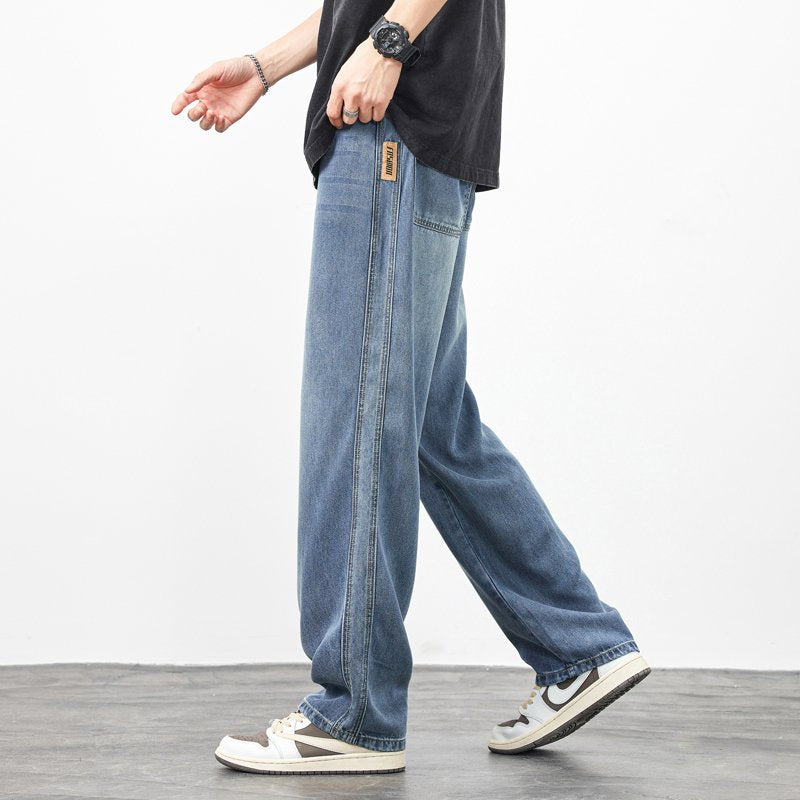 Classic Loose Straight Lyocell Jeans