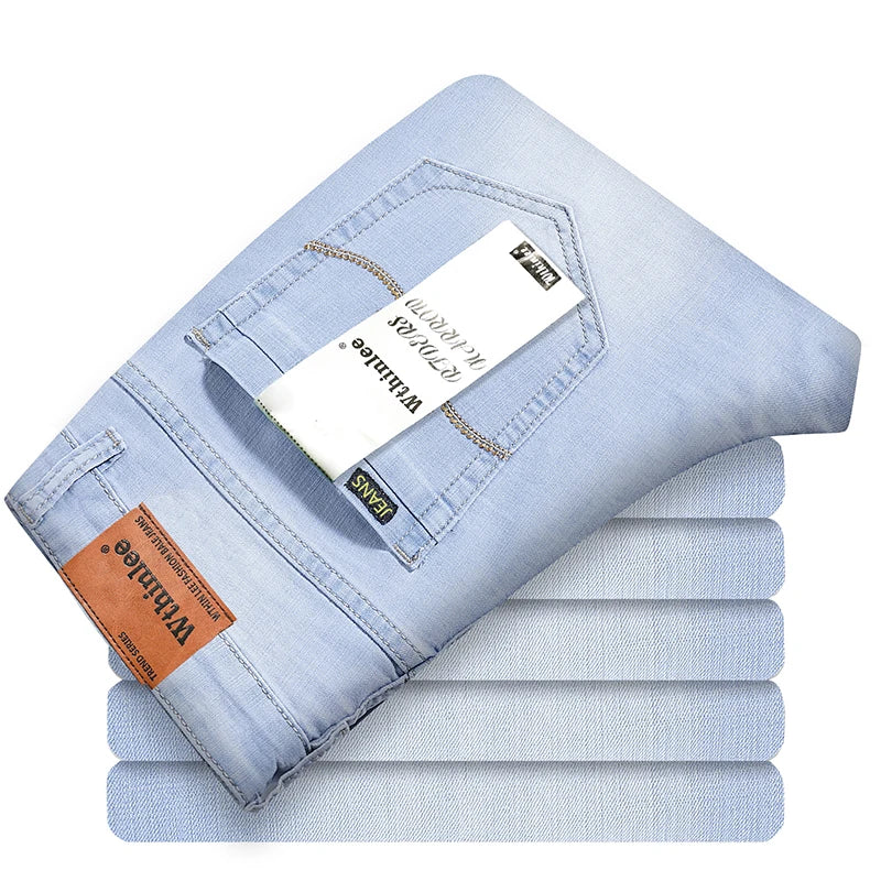 Regular Fit Light Blue Denim Jeans