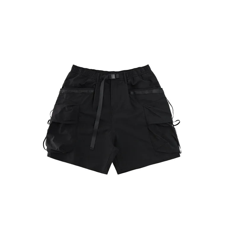 Loose Fit Multi Pocket Lightweight Shorts
